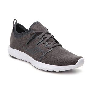 SAUCONY EROS LACE GREY RUNNING SHOE